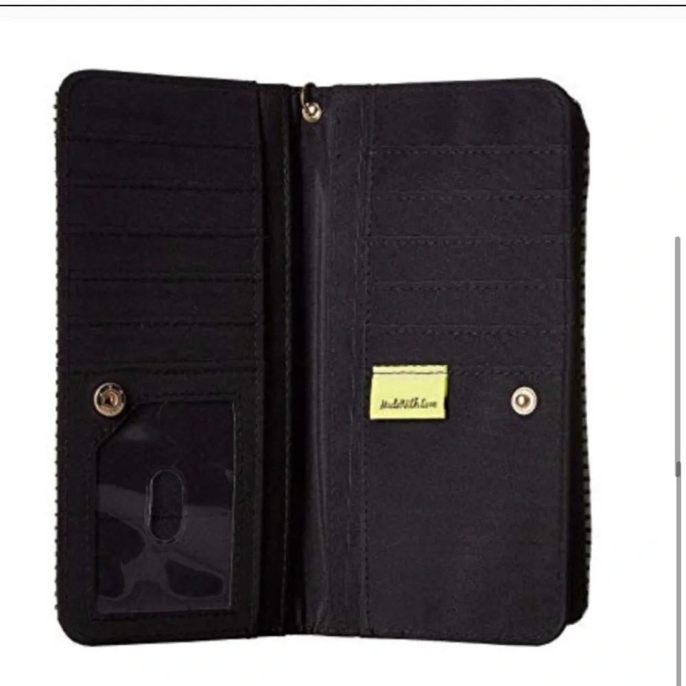 Stella & Max Black & White Striped Wallet NWT - Picture 7 of 8